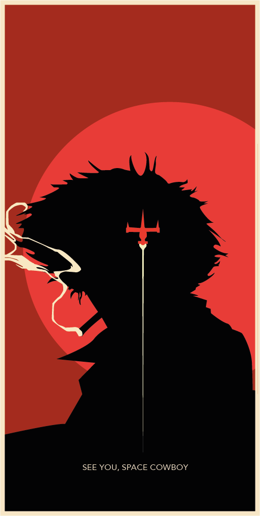 Reproduction dessin de Cowboy Bebop